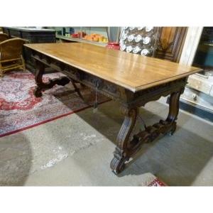 20th Century Walnut Desk Table