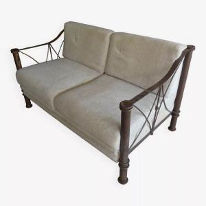 Wrought Iron Sofa