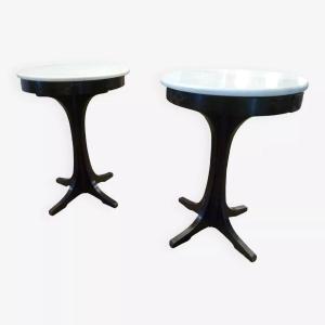 Pair Of Bedside Tables By Jordi Vilanova