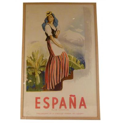 Poster Canarias Mora