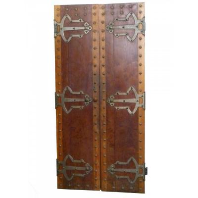 XIX Mah Mahogany Door