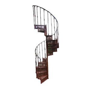 Spiral Staircase In Cast Iron Twentieth