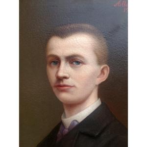 Classic Portrait Of A Young Man