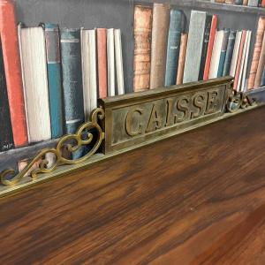 Fronton Of The Cash Register