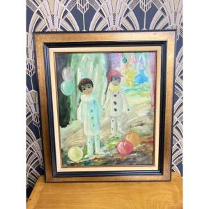 Oil On Canvas Signed Nino Giuffreda