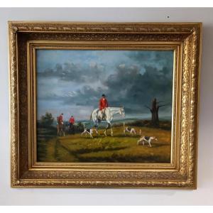 Painting: Fox Hunt