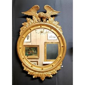 Round Mirror - Empire Style 