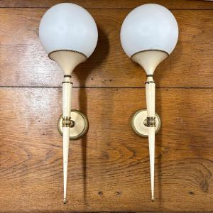 Pair Of Jansen House Wall Lights