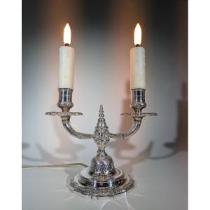 Louis XV "crowned" Candlestick