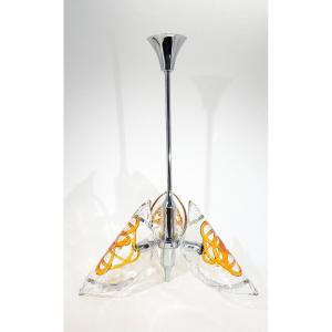 Toni Zuccheri Murano Chandelier 1970