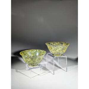 Chinese Jade Bowls, 1920