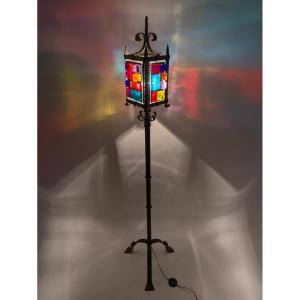 Jacques Avoinet And Simon Labret, Lamppost, 1950