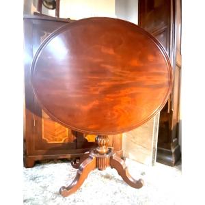 Mahogany Pedestal Table XIX