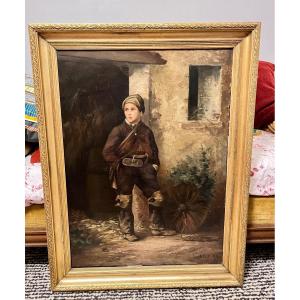 Huile Sur Toile De Caro