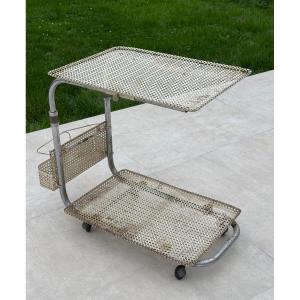 Mathieu Matego, Metal Rolling Table Circa 1960