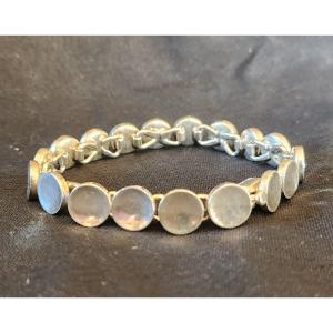 Modernist Silver Bracelet