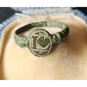 17th Century Rebus Promise Ring