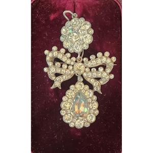 19th Century Girandole Brooch Pendant 