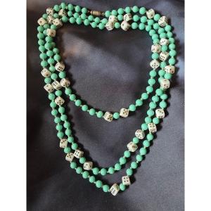 Lucky Charm Necklace Worn By Players Around 1930