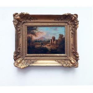 Dumoutier. Pair Of Landscapes On Panels