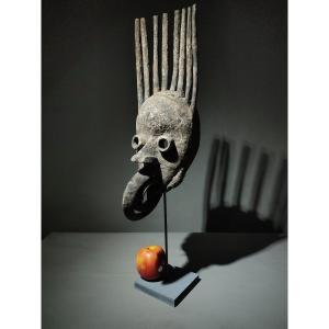 Dan Maou Altar Mask In Comb Ivory Coast