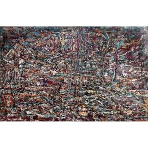 Pinon Jacques 1927-2018 Montluçon Abstract Expressionism 