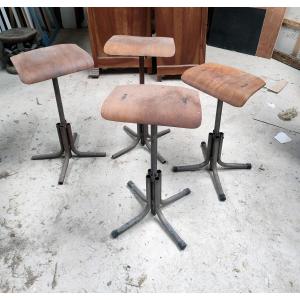 4 Designer Chairs, Weaver's Workshop Furniture, With System.