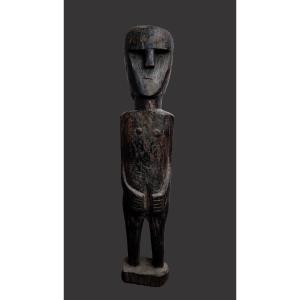 Tunjung Dayak, Borneo, Indonesia, Ancient Totem Statue, Wolmark Collection