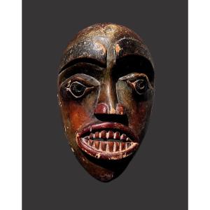 Haida Tlingit Tsimshian Mask, Canada, British Columbia, Native American