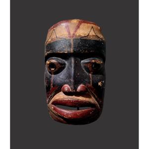 Haida Tlingit Tsimshian Mask, Canada, British Columbia, Native American