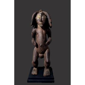 Okak Fang Gabon Byeri Reliquary Guardian Statue