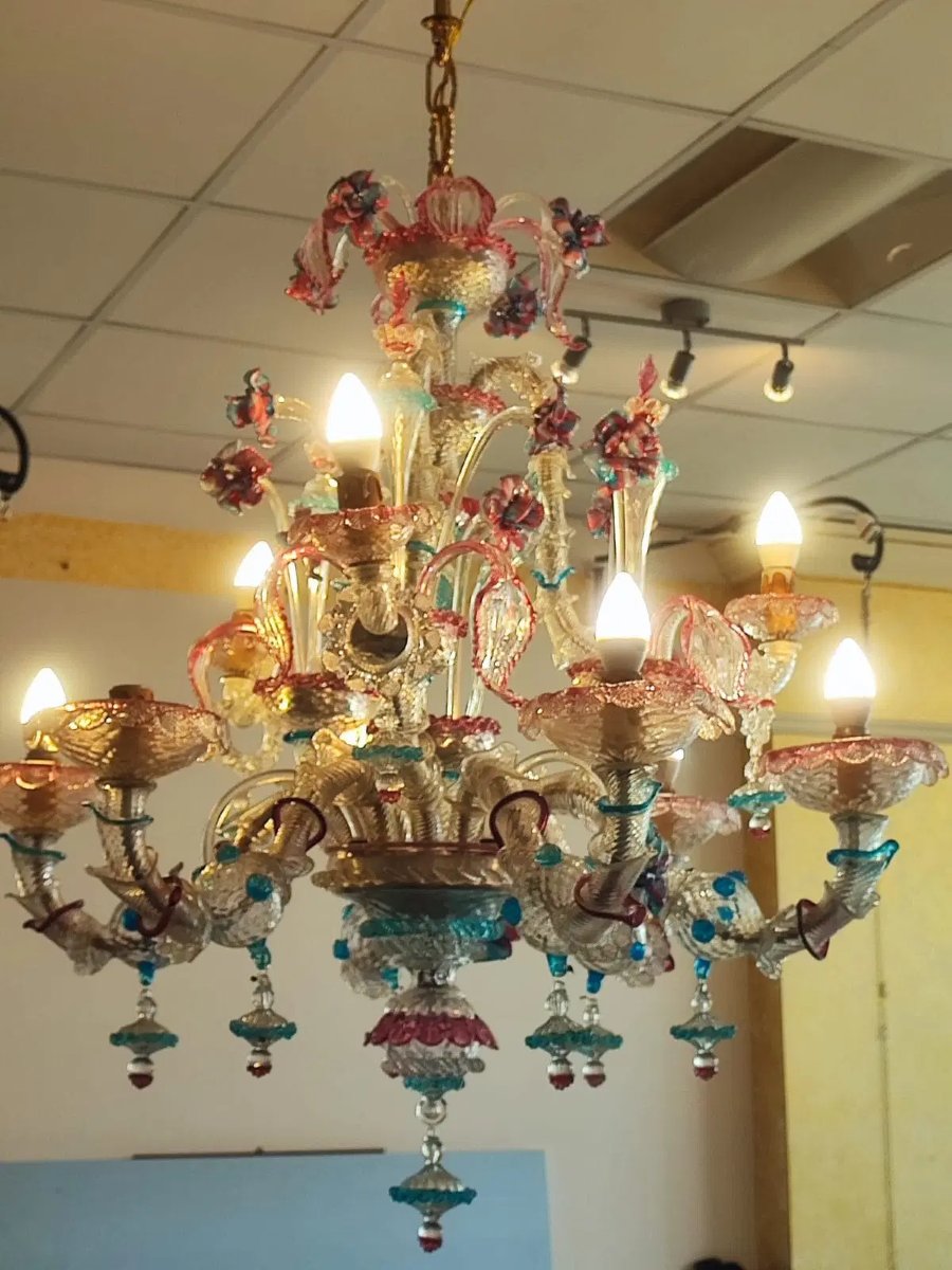 Lampadario Murano-photo-4