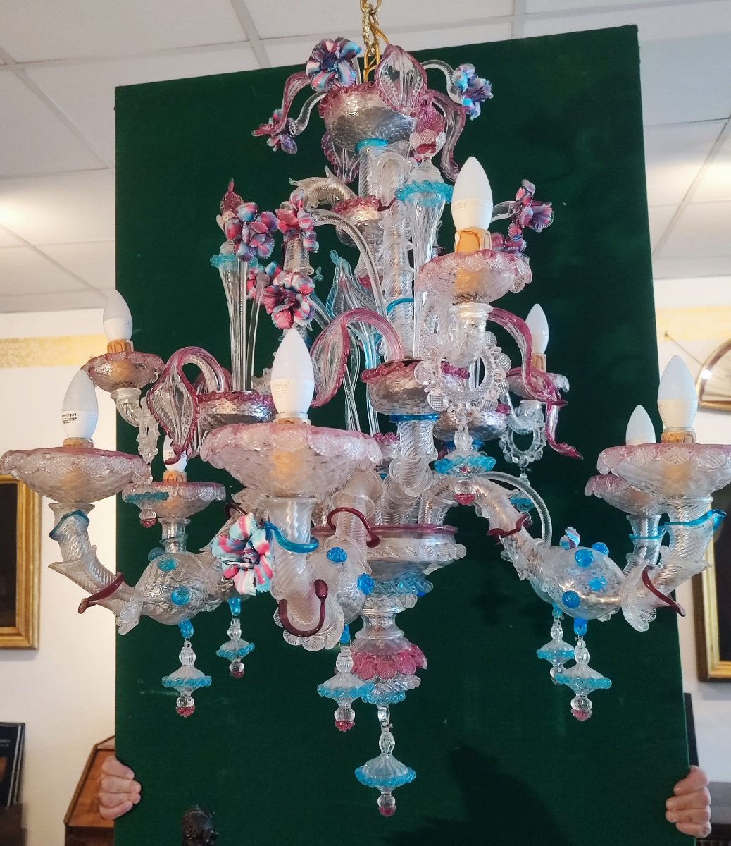 Lampadario Murano-photo-3