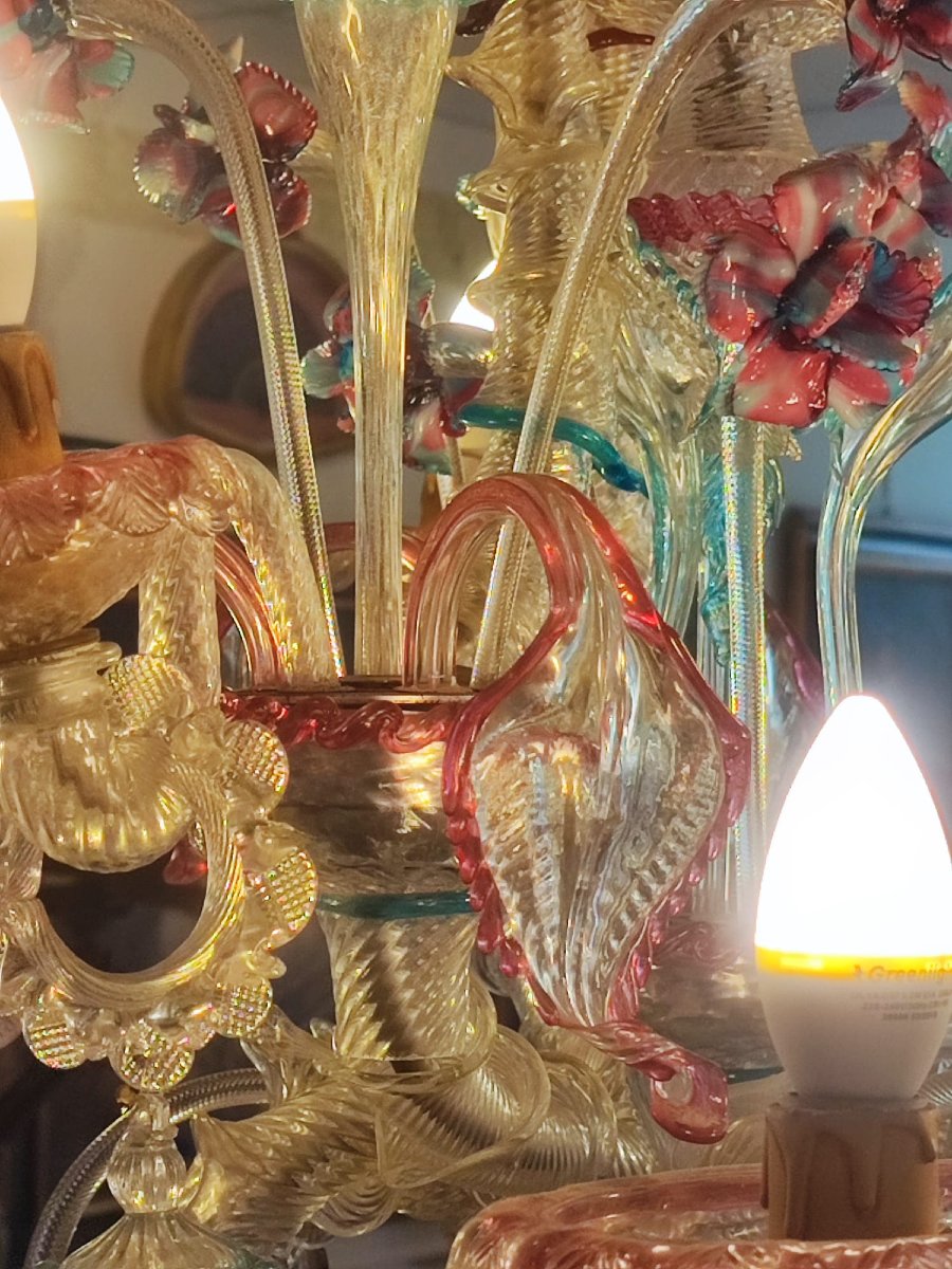 Lampadario Murano-photo-6