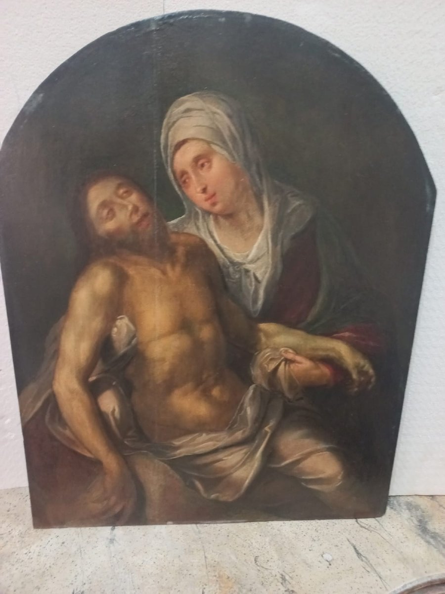 Dipinto olio su tela-photo-4