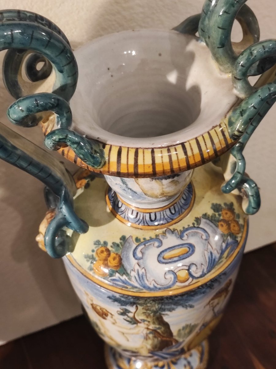 Coppia di vasi in ceramica-photo-2