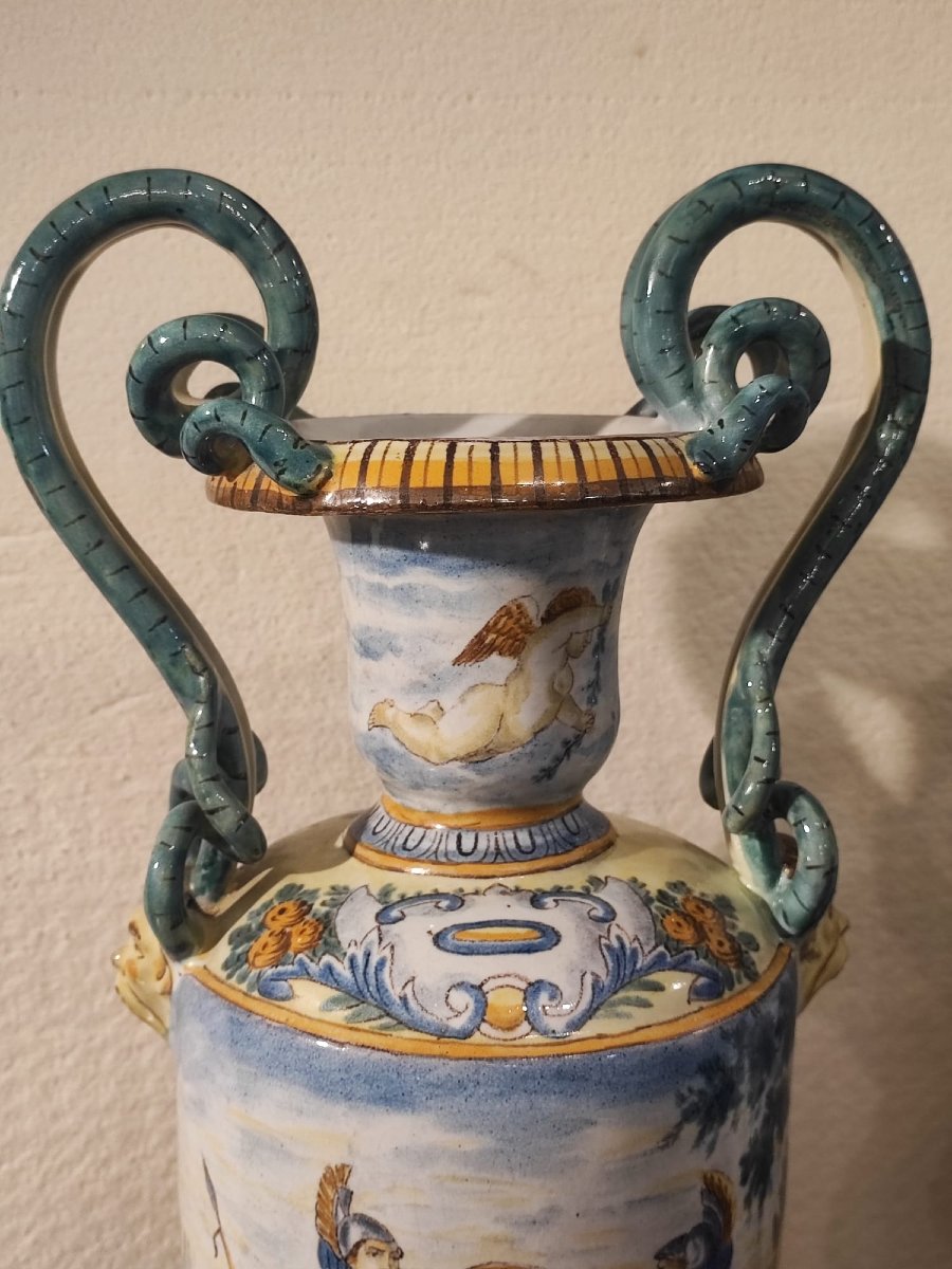 Coppia di vasi in ceramica-photo-6