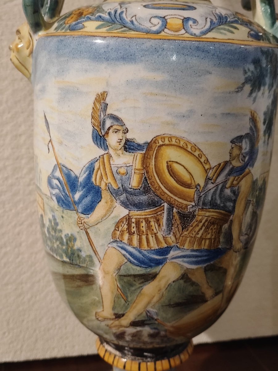 Coppia di vasi in ceramica-photo-7