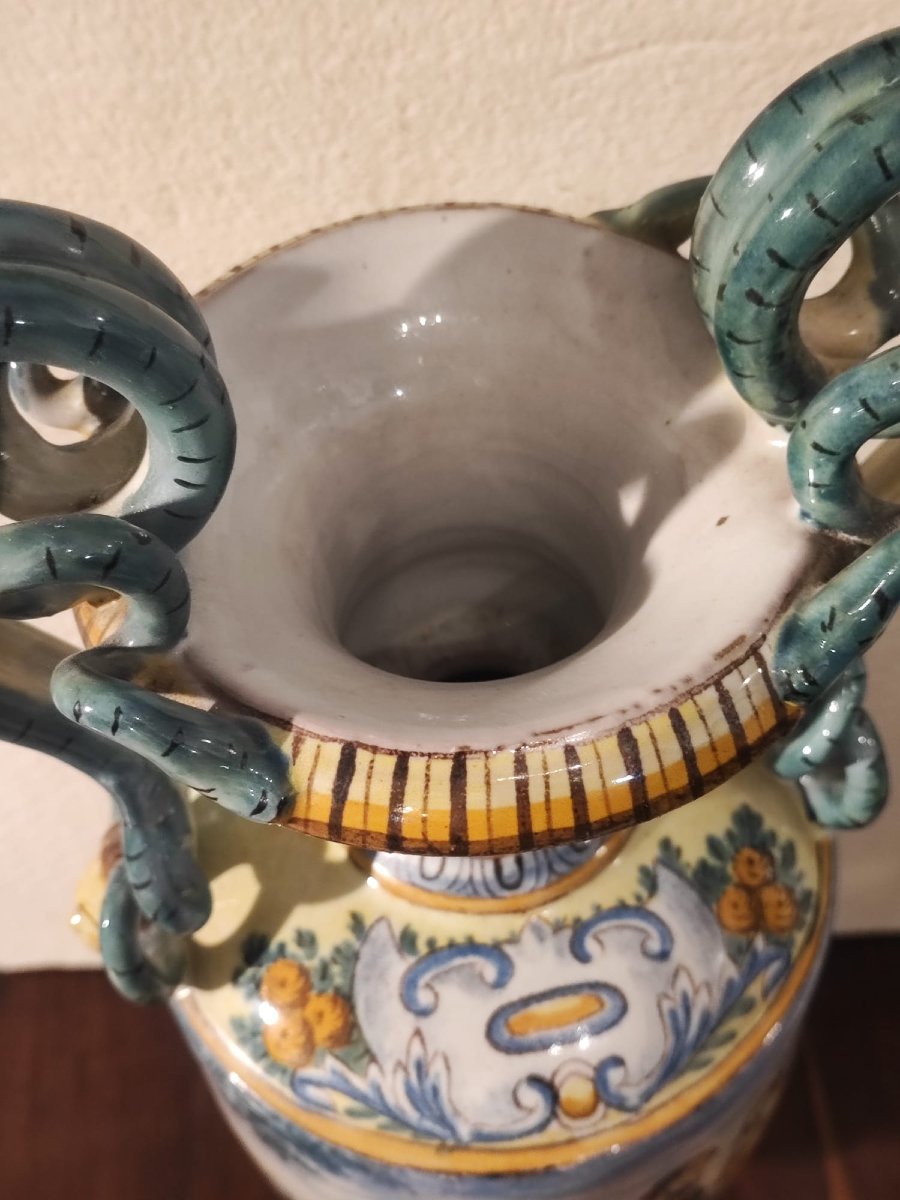 Coppia di vasi in ceramica-photo-8