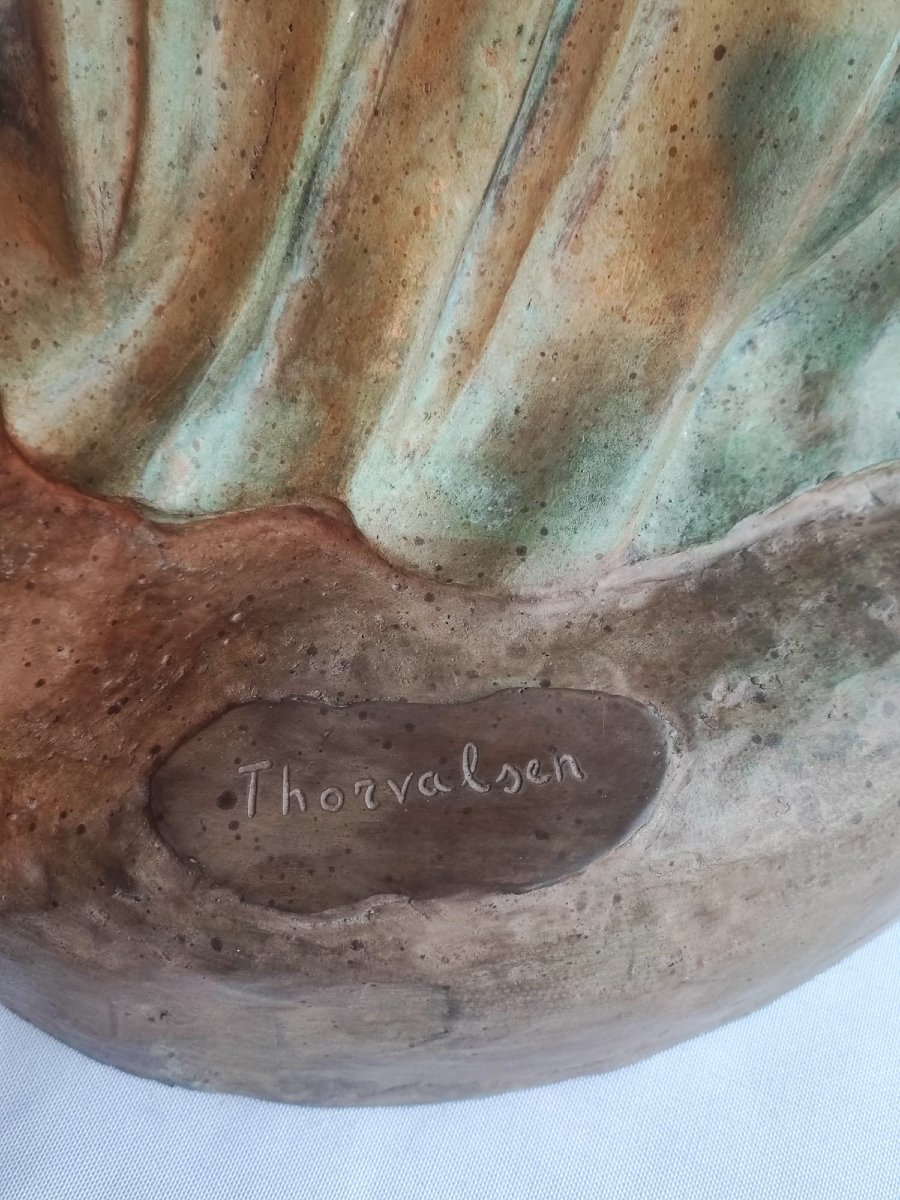 Scultura femminile in bronzo-photo-3