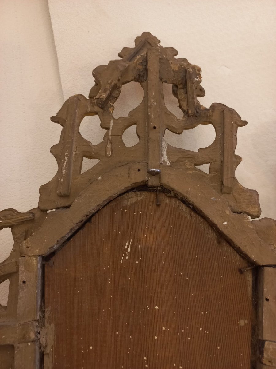 Lotto di quattro specchiere veneziane-photo-3