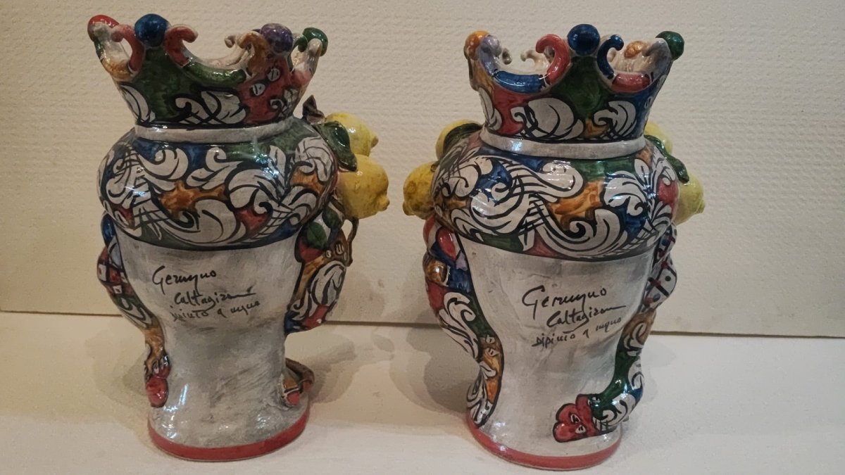 Vasi "Teste di Moro" di Caltagirone-photo-4