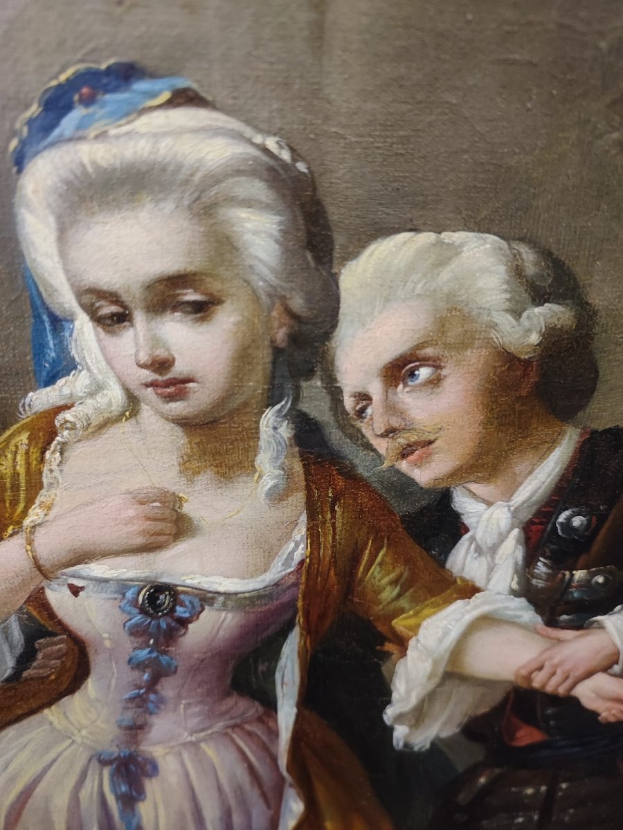 Dipinto antico (J.Baptiste Lallemand 1710-1803)-photo-2