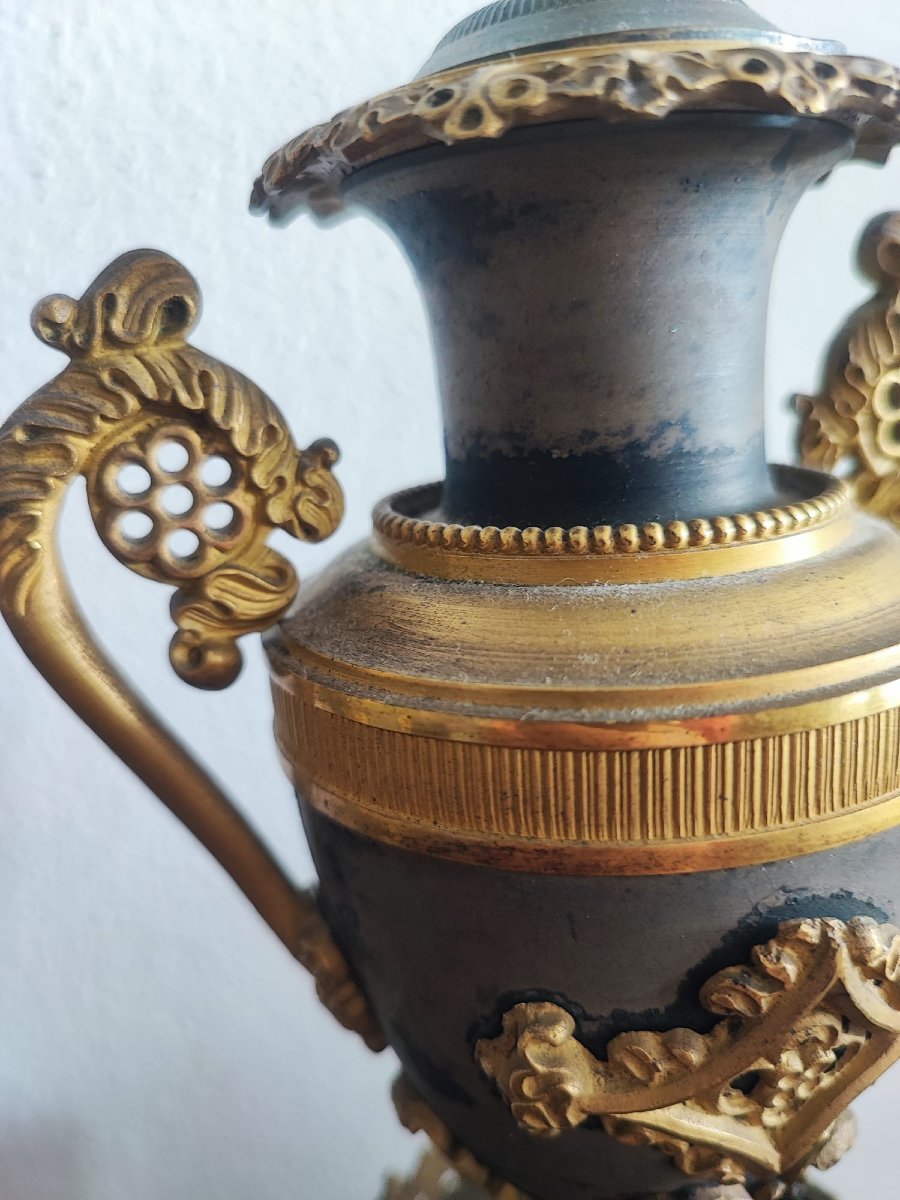 Coppia di candelieri Impero-photo-2