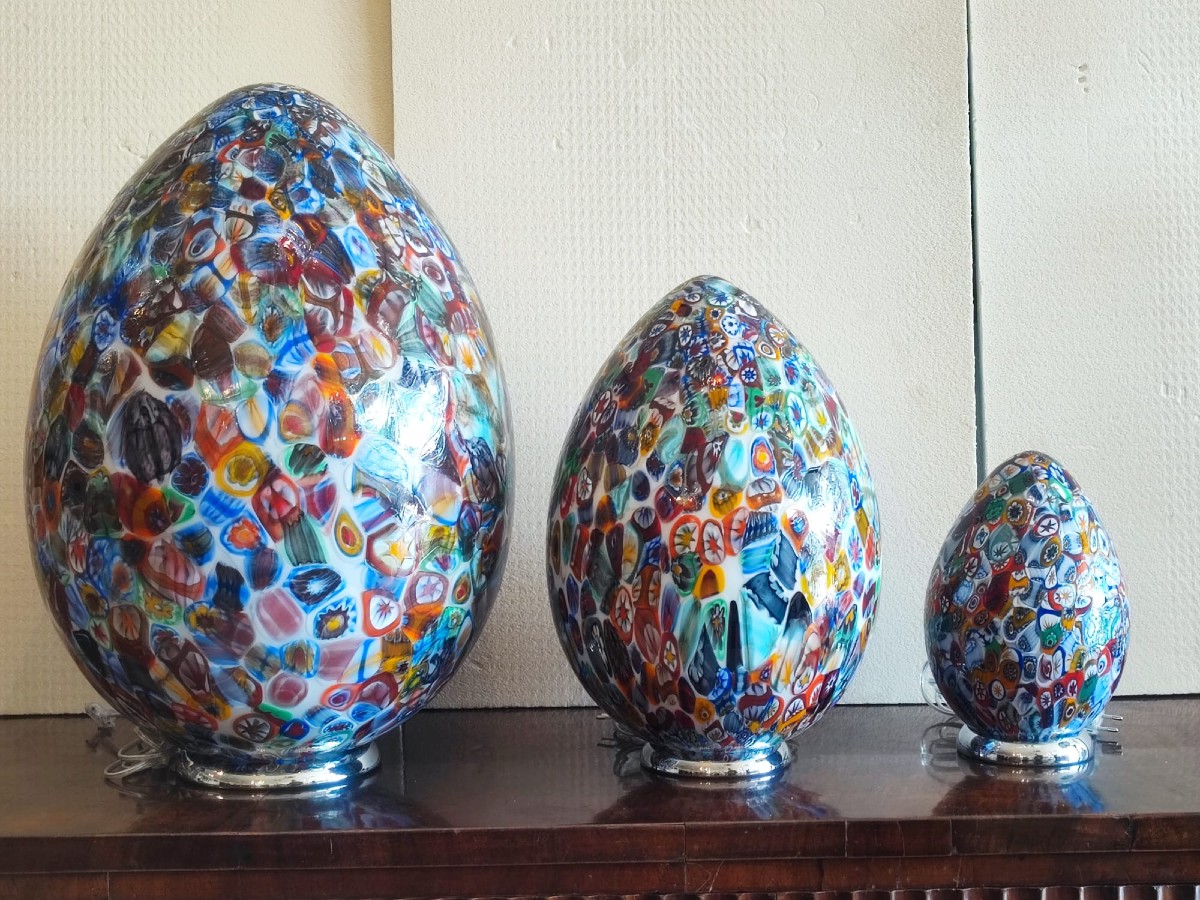 Lampade in vetro di Murano