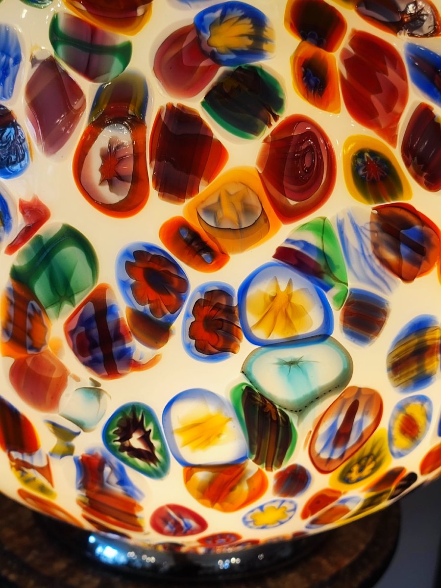 Lampada rotonda in vetro di Murano-photo-2