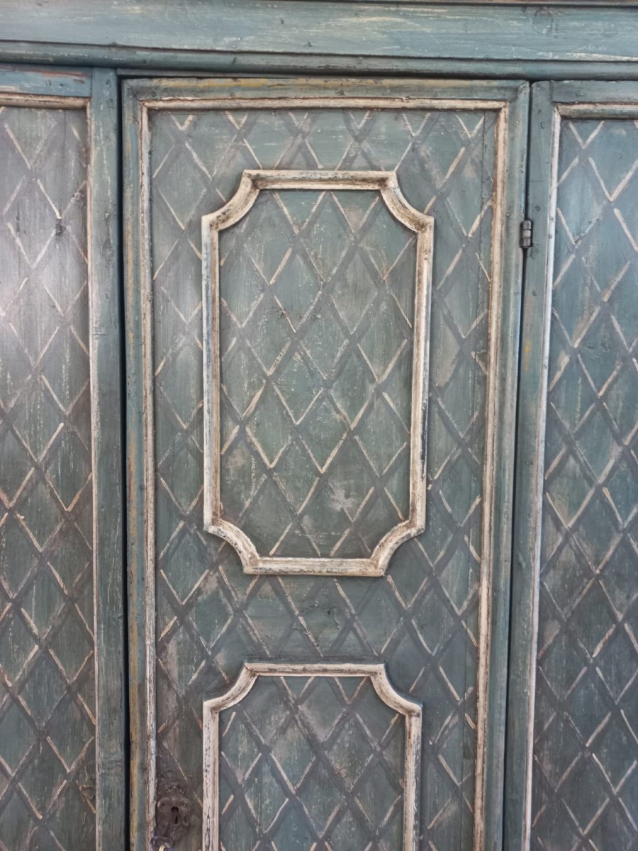 Antico armadio laccato-photo-4