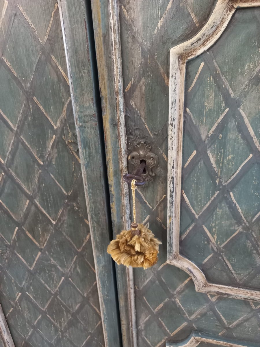Antico armadio laccato-photo-1
