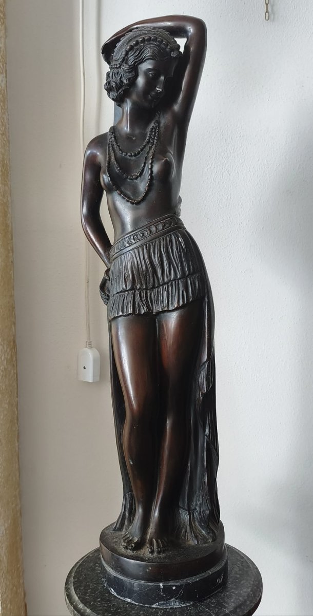 Scultura femminile in bronzo-photo-2