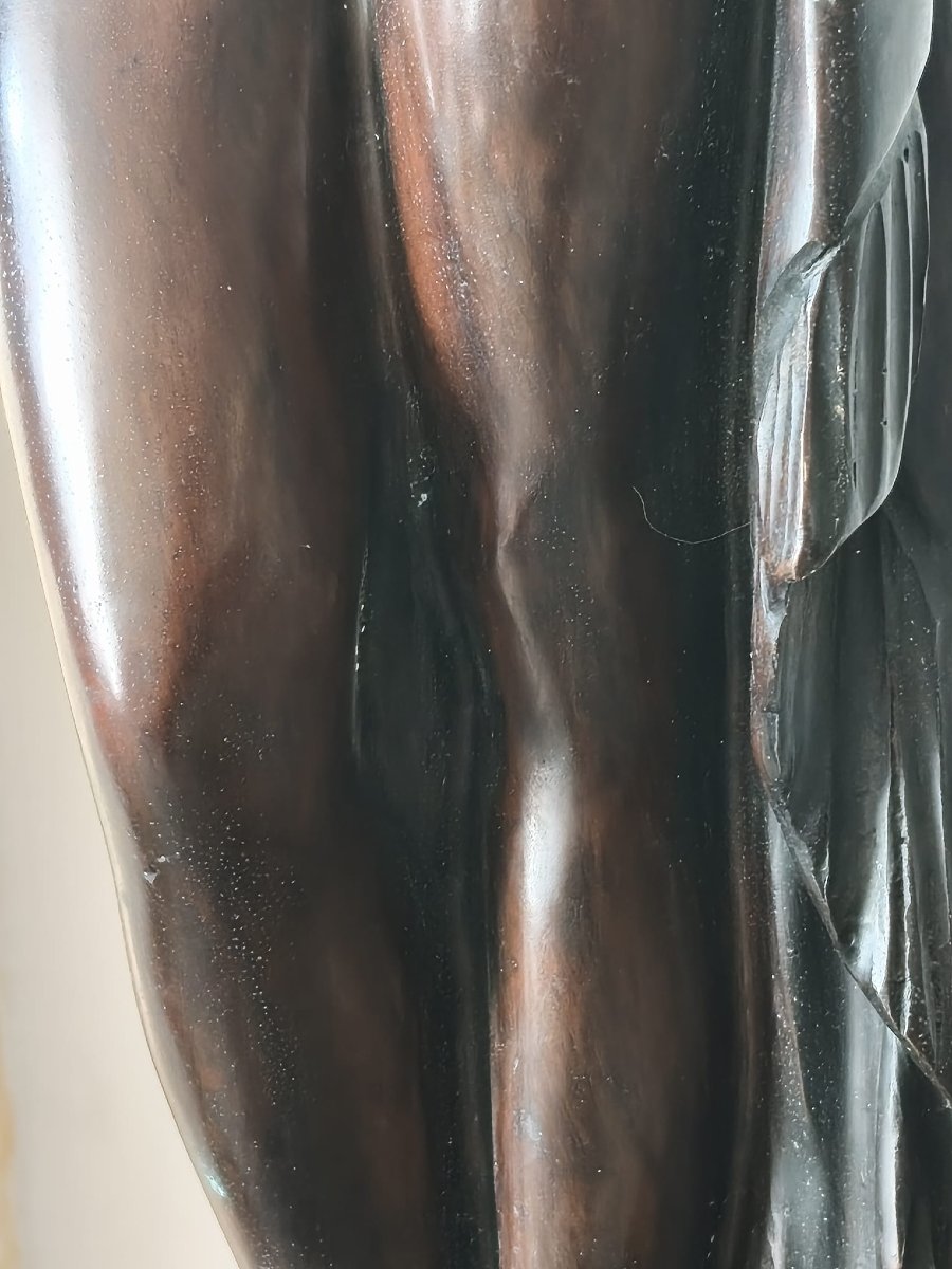 Scultura femminile in bronzo-photo-2